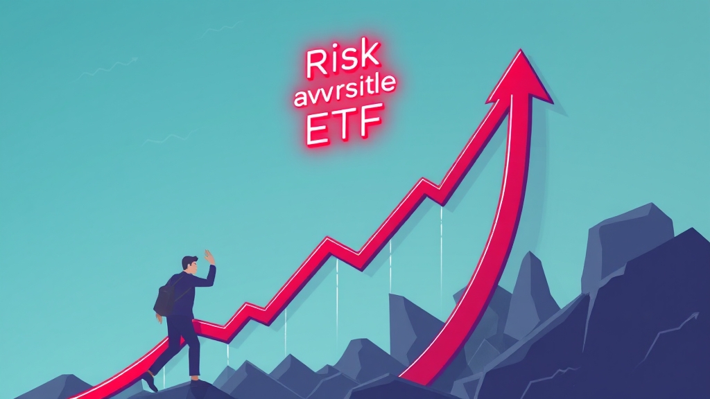 인버스 ETF란? (illustration 스타일)