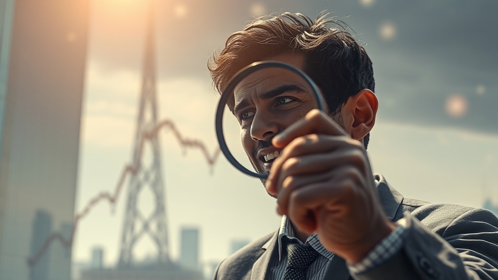 시장 전망 및 분석 (realistic 스타일)