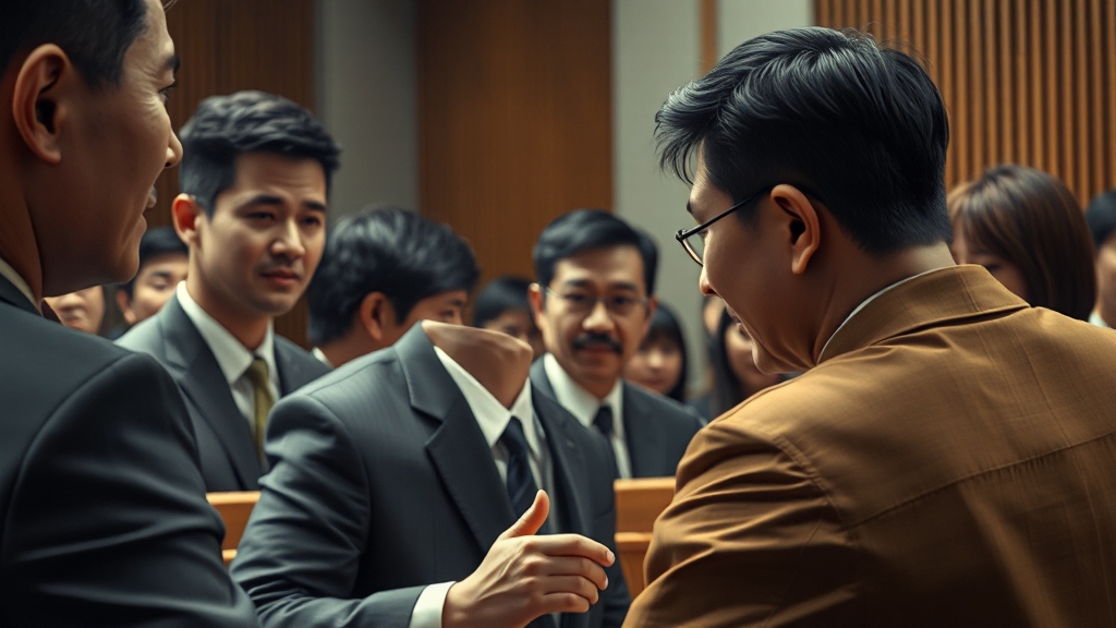 대장동 1심 판결 결과는? (realistic 스타일)