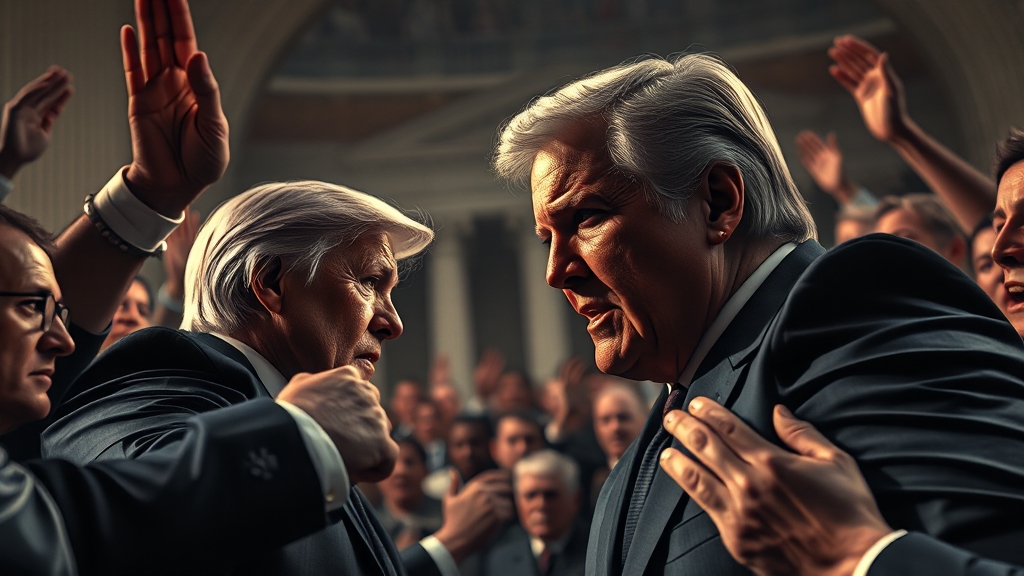 법무부와 정치권 반응은? (realistic 스타일)