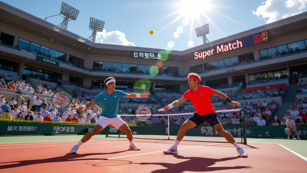 📈 한국 테니스 열풍과 슈퍼매치의 가치