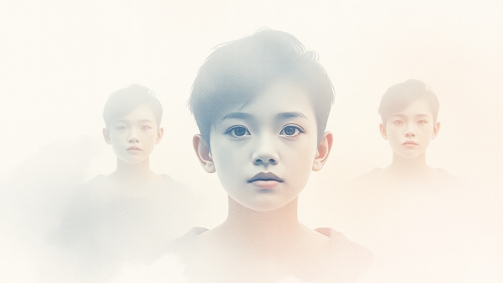 범죄 조직 운영 방식의 특징 (watercolor 스타일)