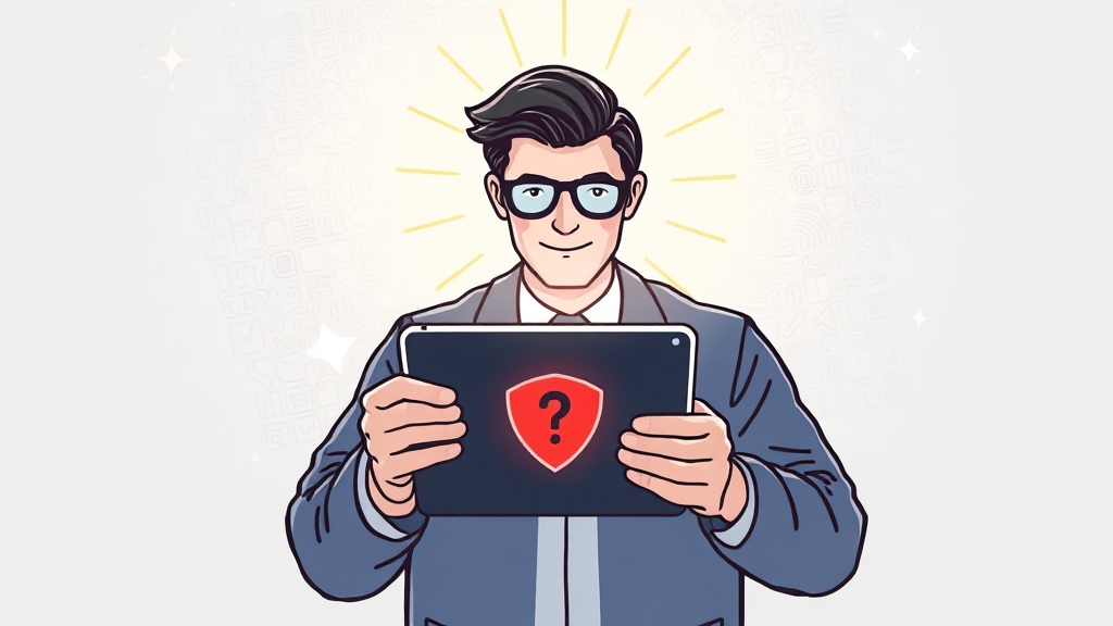 개인정보 보호 시스템 (illustration 스타일)