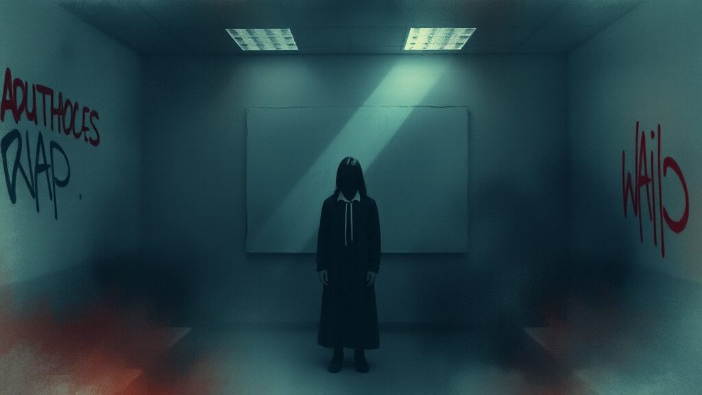 대입 반영되는 학폭 기록 범위 (watercolor 스타일)