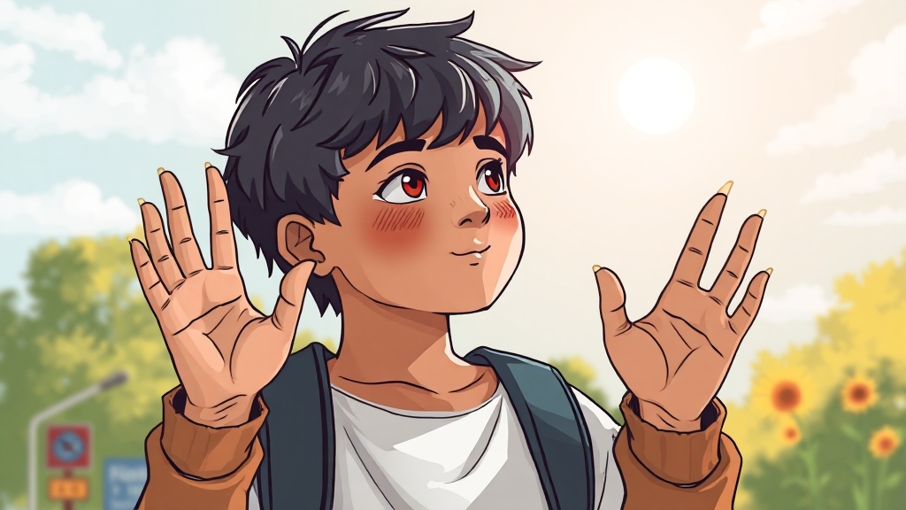 학폭 피해 학생 보호 및 지원 시스템 (illustration 스타일)