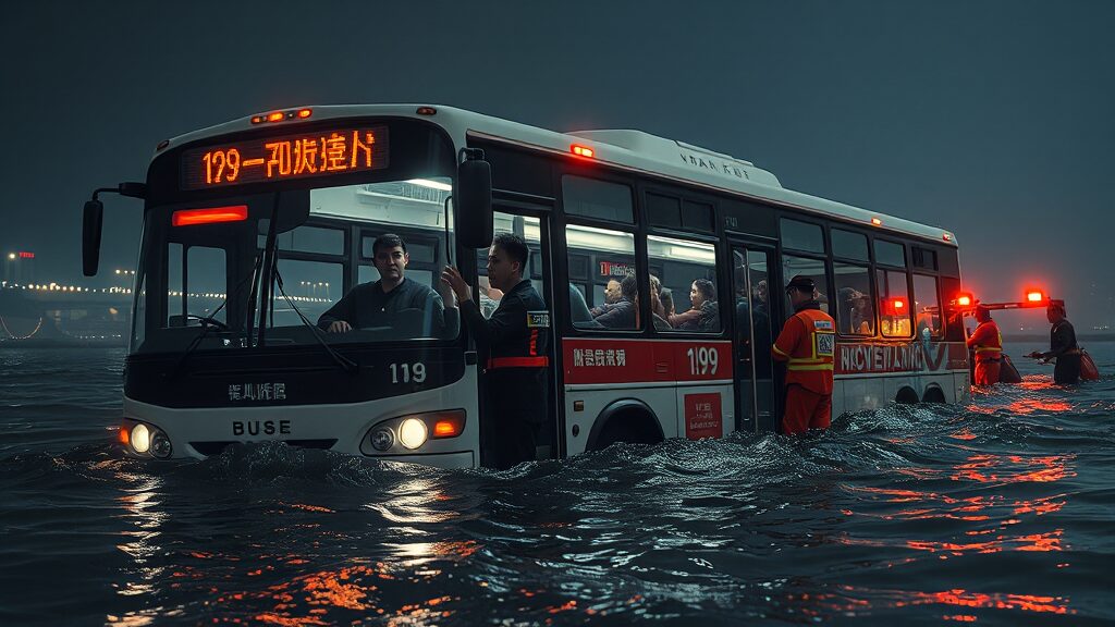 사고 발생 경위 및 원인 분석 (realistic 스타일)