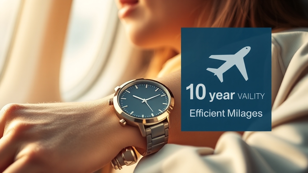 마일리지 유효기간 확인 및 관리 (realistic 스타일)