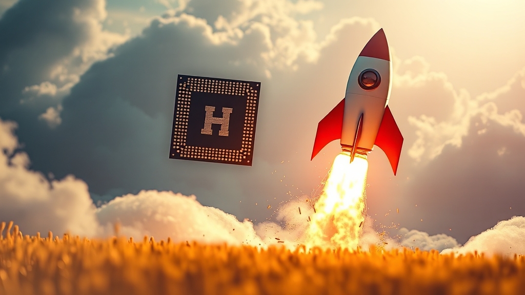 엔비디아 실적 발표: 시장 기대감 (realistic 스타일)