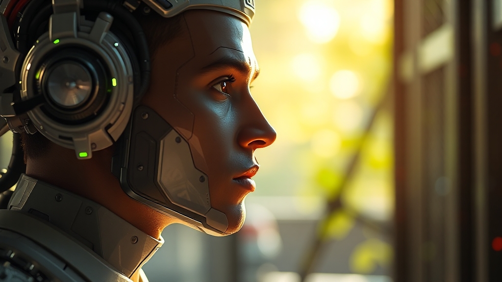 AI 시장 전망과 엔비디아의 역할 (realistic 스타일)