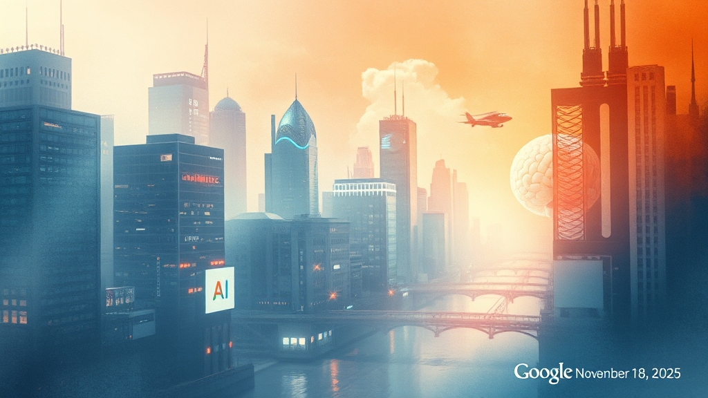 제미나이 3 소개 및 출시 배경 (watercolor 스타일)