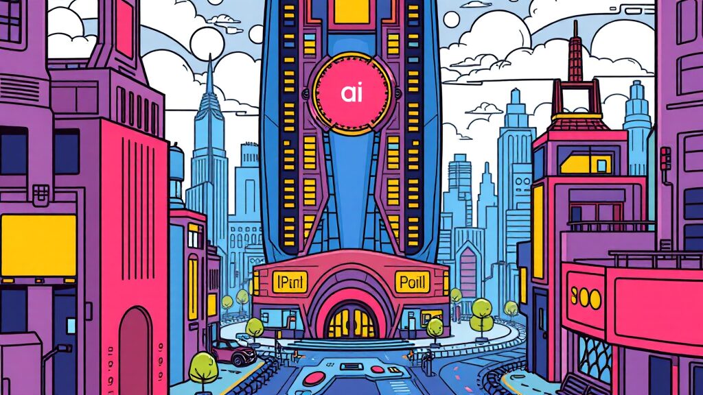 제미나이 3 활용 팁 및 분야 (cartoon 스타일)