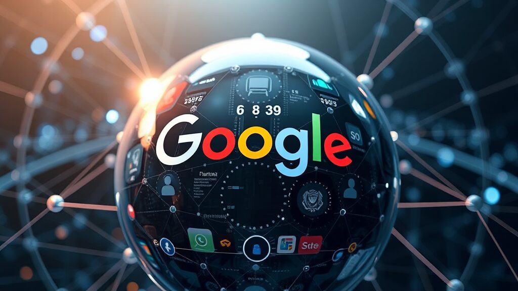 제미나이 3.0: 구글 생태계 연동 (realistic 스타일)