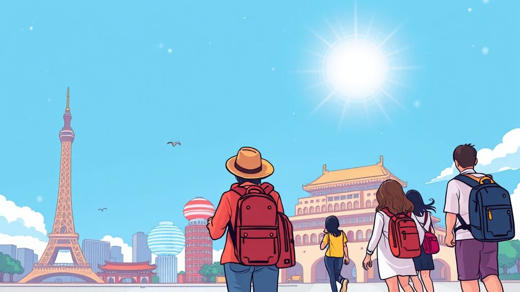 관련 산업 주가 및 투자 전략 (cartoon 스타일)