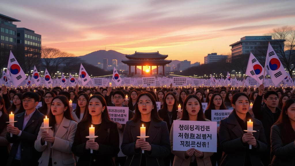 🔍 내란 규탄 시위 전개