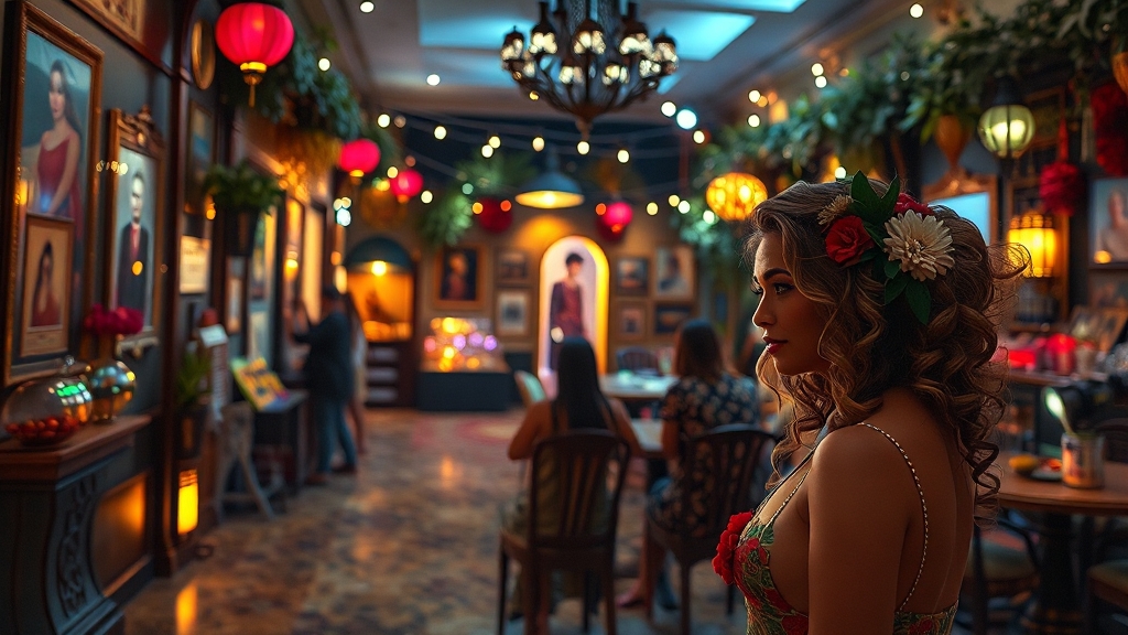 루덴시아 즐길 거리 및 시설 (realistic 스타일)