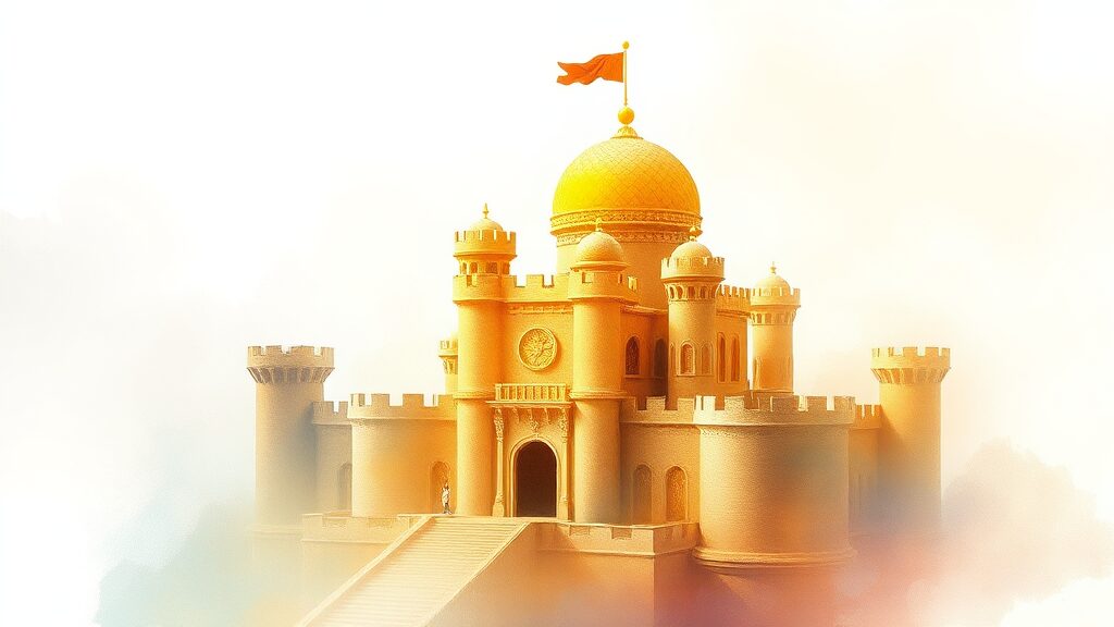 투자자를 위한 보안 수칙 (watercolor 스타일)