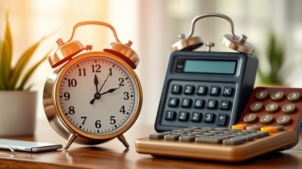 개정된 추납 보험료 산정 기준 (realistic 스타일)