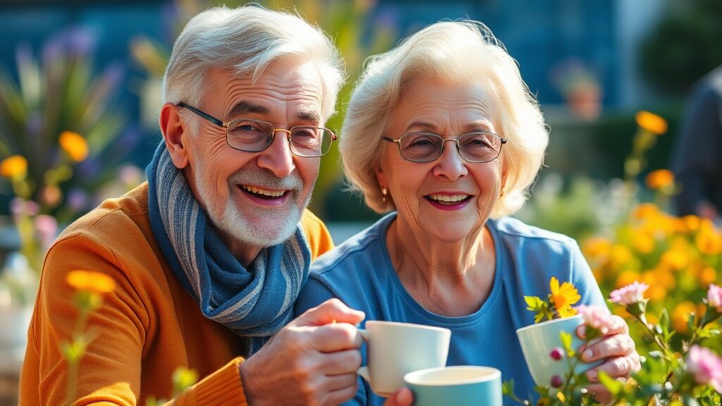 노인 일자리, 왜 중요할까요? (realistic 스타일)