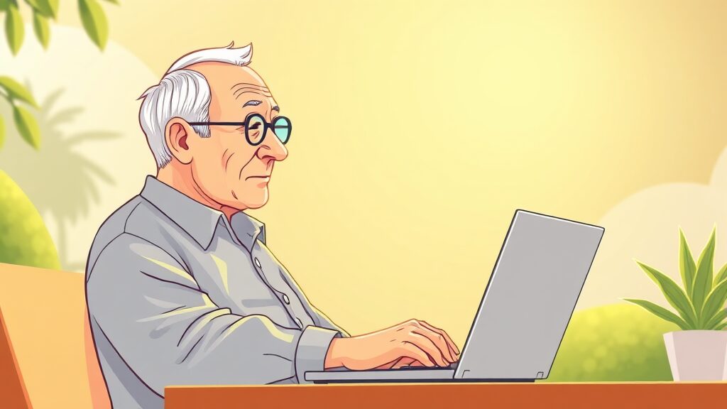 온라인 신청, 어떻게 하나요? (illustration 스타일)