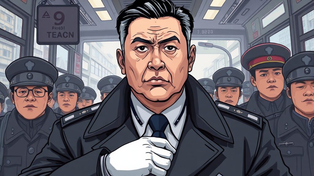 논란의 핵심, 책임 소재는? (illustration 스타일)