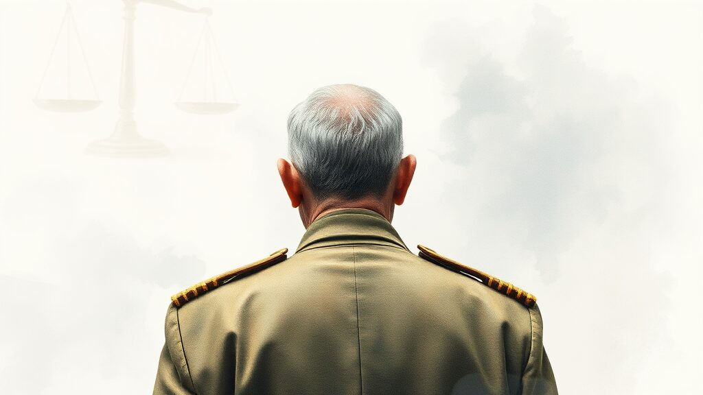 법리적 관점, 과도한 징계인가? (watercolor 스타일)