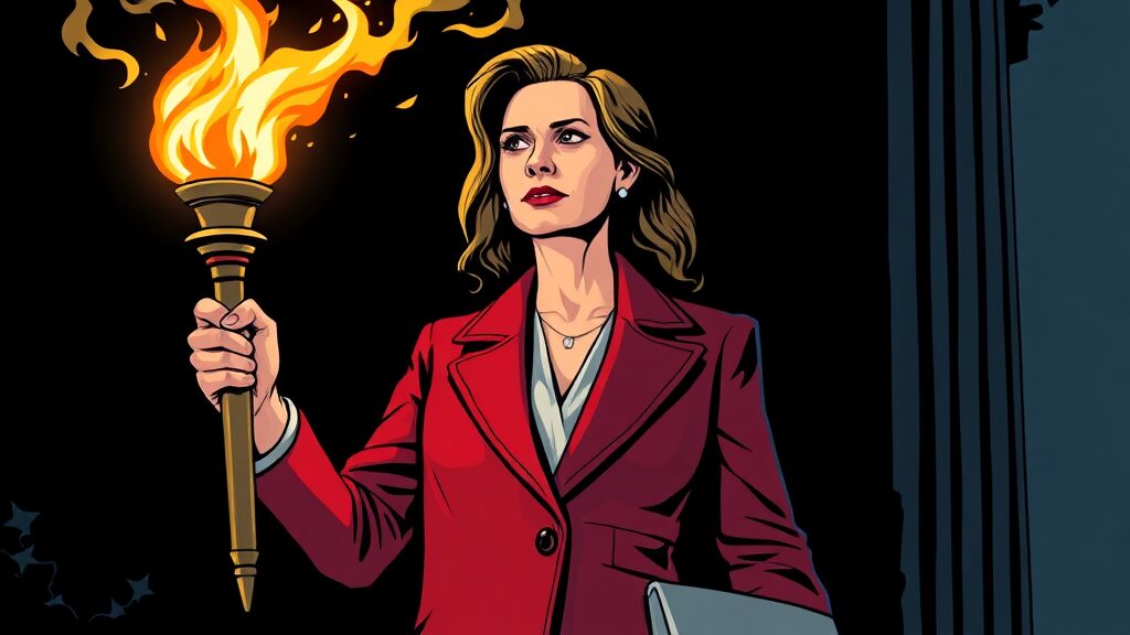 특검 요구 배경과 필요성 (illustration 스타일)