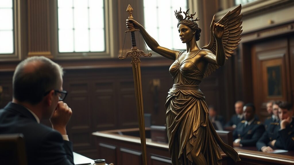 수사 과정의 쟁점과 논란 (realistic 스타일)