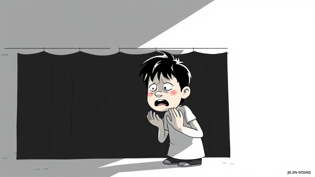 조진웅 은퇴설, 진실은? 영화 속 역할부터 논란 해명까지 총정리 2 조진웅 은퇴, 오해와 진실 (cartoon 스타일)