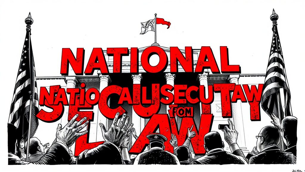 국가보안법, 무엇일까? (illustration 스타일)