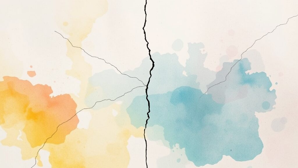 국민 여론, 어디로 향할까? (watercolor 스타일)