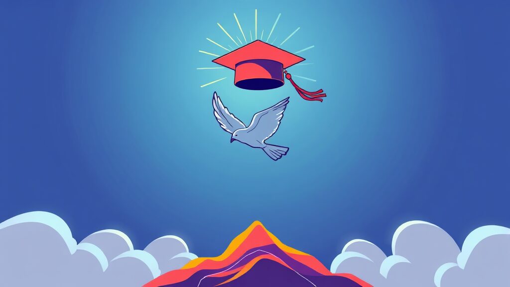 꿈을 향해 나아가세요! (illustration 스타일)