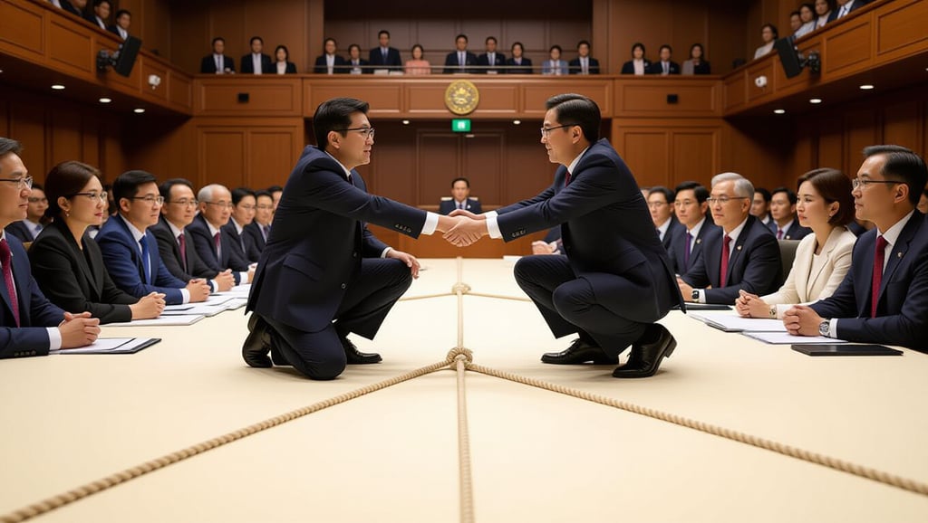 통일교 자금, 여야 정치권 후원 의혹과 특검 공정성 논란 심층 분석 6 🗣️ 민주당 후원 의혹: 여야 공방과 입장