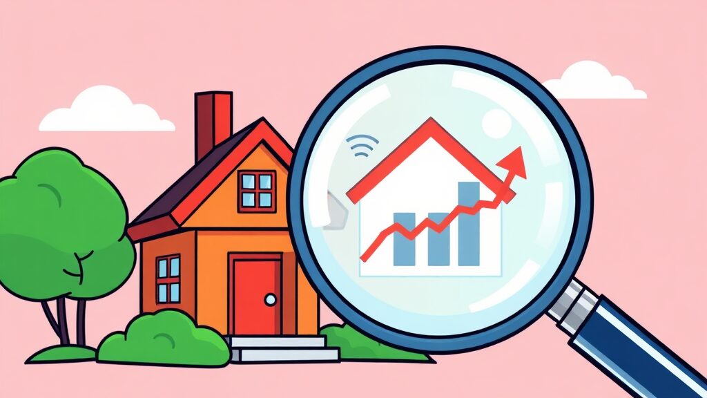 규제 변화와 시장 영향 (cartoon 스타일)