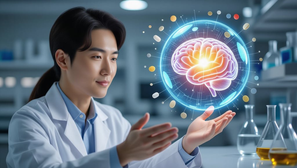 포스파티딜세린, 뇌 건강 핵심 성분부터 복용법까지 완벽 가이드 4 ✨ 시너지 효과! 함께 섭취하면 좋은 성분들