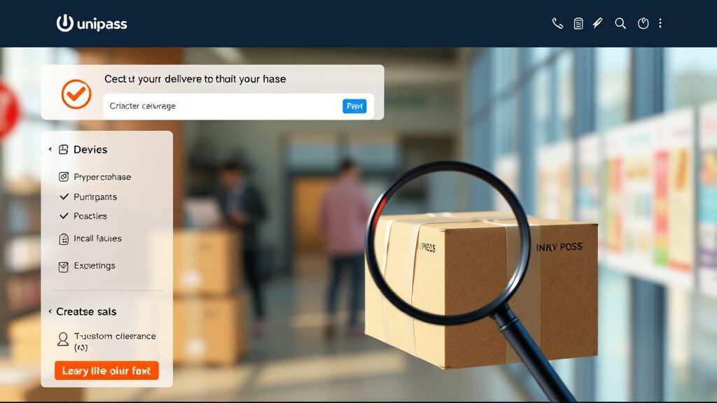 유니패스 통관조회 완벽 가이드: 방법, 지연 대처, 해외직구 꿀팁 총정리 2 유니패스 통관조회란? (realistic 스타일)