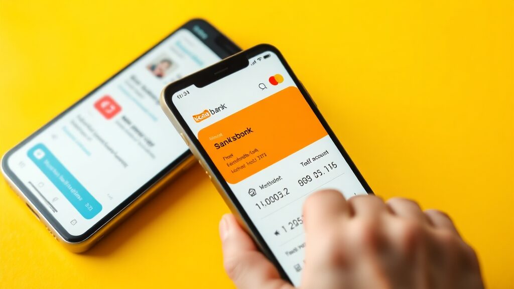 카카오뱅크 통장사본 발급 완벽 가이드: 앱에서 PDF 저장까지 2 핵심 정보: 통장사본 발급 (realistic 스타일)