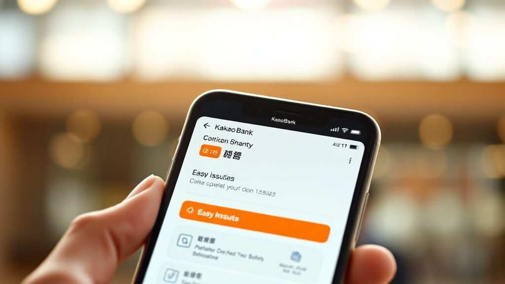 카카오뱅크 통장사본 발급 완벽 가이드: 앱에서 PDF 저장까지 9 마무리 (realistic 스타일)
