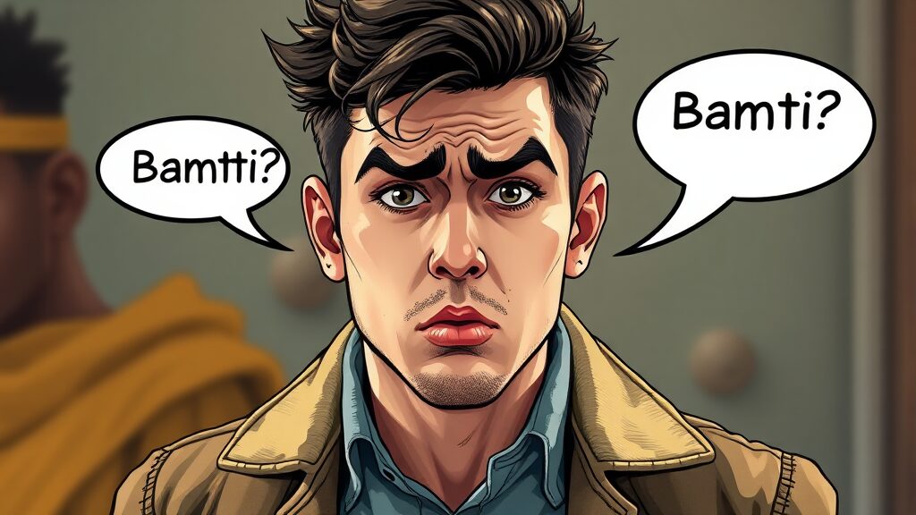 밤티 뜻, 유래, 밈(meme)까지! MZ세대 핫한 신조어 완전 정복 8 밤티, 사용할 때 주의! (realistic 스타일)