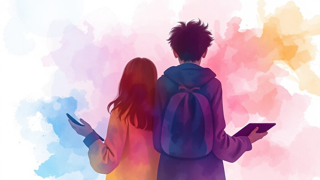 경기도교육청 완벽 가이드: 채용, 하이러닝, 교육 데이터, 기본계획 총정리 5 경기도교육청 하이러닝 안내 (watercolor 스타일)