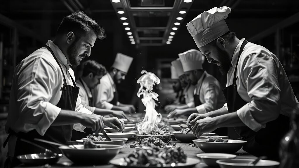 흑백요리사 시즌2: 셰프들의 불꽃 튀는 요리 전쟁! 정보 총정리 2 흑백요리사 시즌2 기본 정보 (realistic 스타일)