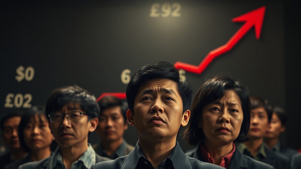 최근 환율 동향 및 배경 (realistic 스타일)