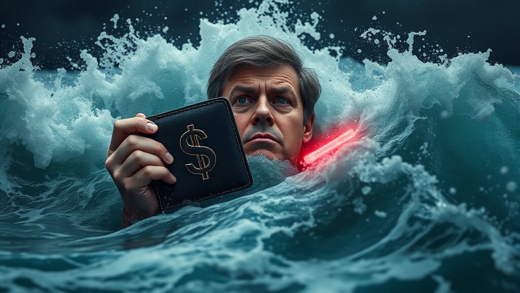 고환율이 경제에 미치는 영향 (realistic 스타일)