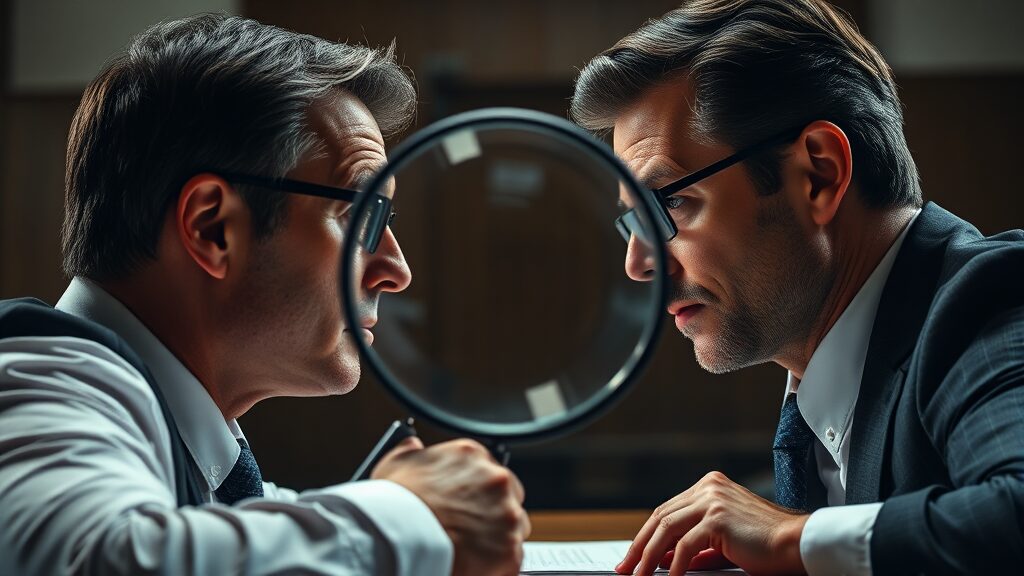 법적 쟁점 및 수사 상황 (realistic 스타일)