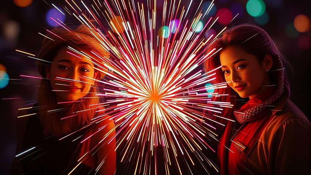 주요 참가자 프로필 (realistic 스타일)