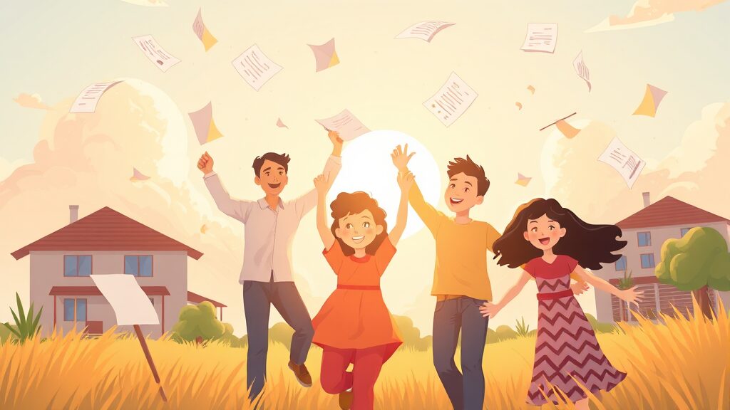 필요 서류 완벽 준비 (illustration 스타일)