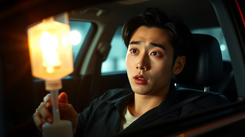 논란 배경: 사건의 시작 (realistic 스타일)