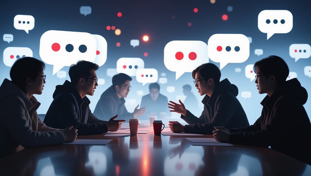 💬 공개된 대화 내용 분석 및 쟁점