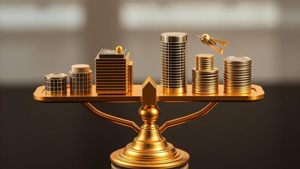 ETF 포트폴리오, 어떻게 구성해야 할까요? (realistic 스타일)