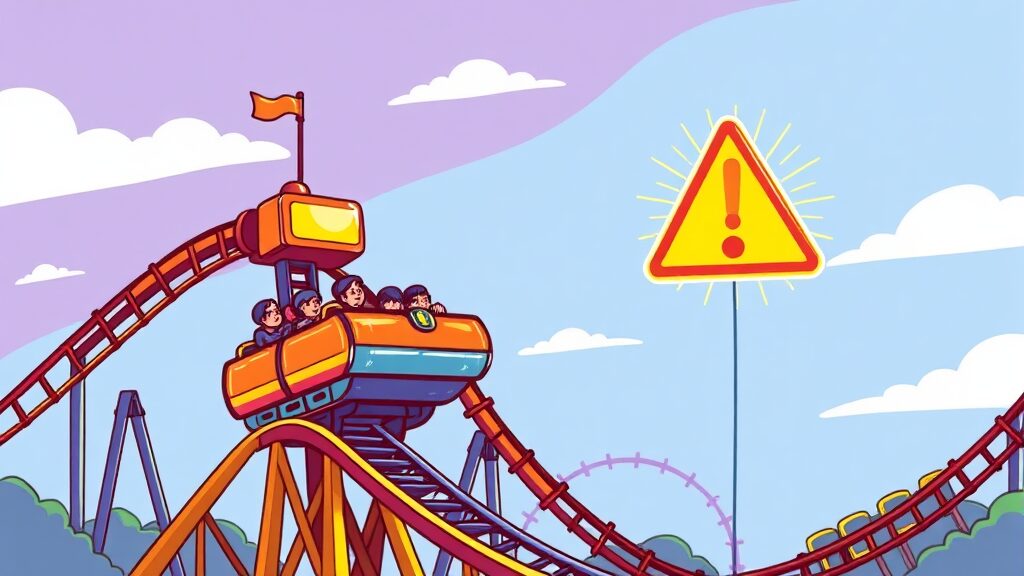 ETF 투자, 이것만은 주의하세요! (cartoon 스타일)