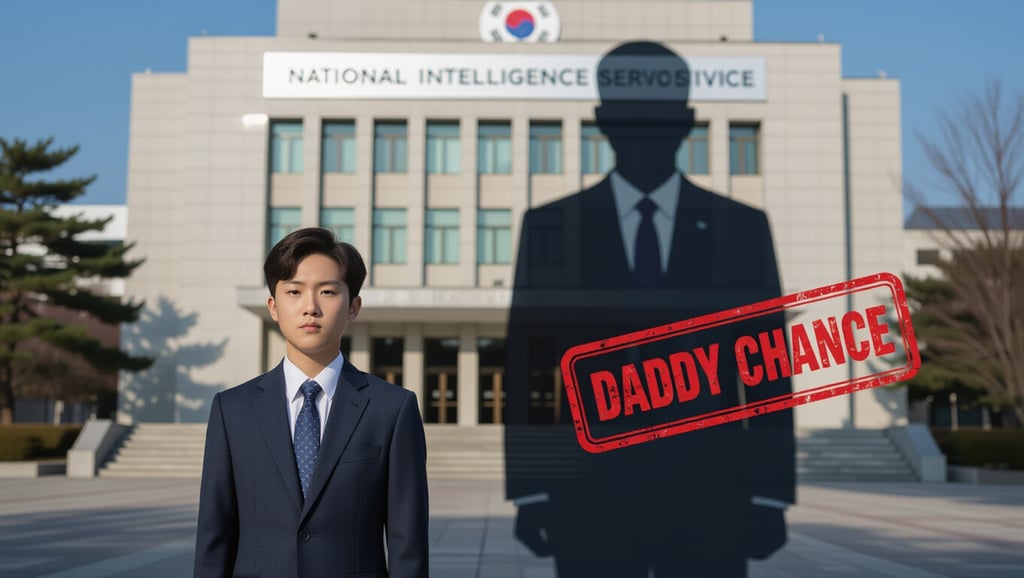 💡 아들 특혜 채용 및 국정원 정보 공유 의혹
